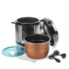 The new multi-functional household rice cooker with a large capacity of 6L and a European-style pressure cooker is a bestseller across borders details Picture